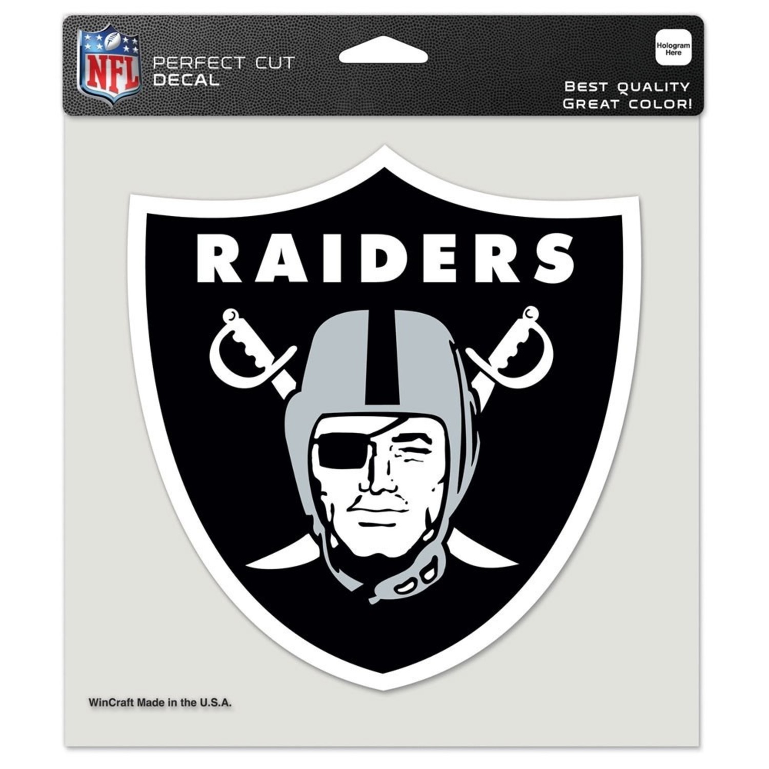 Small Decal NFL Raiders Shield - The Locker Room of Downey Small Decal NFL Raiders Shield - The Locker Room of Downey
