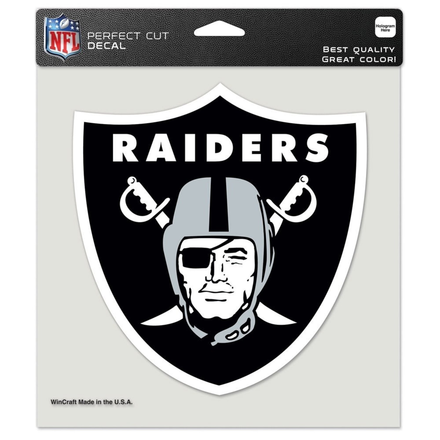 Wincraft Big Decal NFL Raiders Slogan - Raider Nation