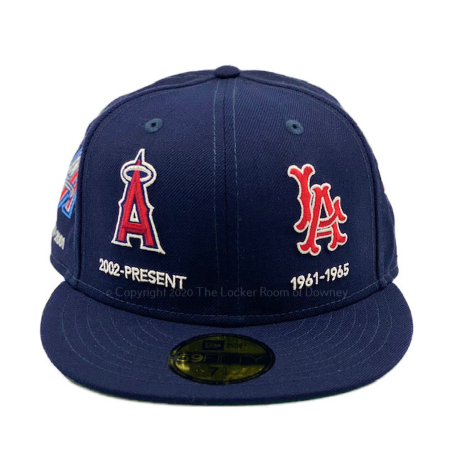 Los Angeles Angels Team Logo Progression 6x24 – Fan Creations GA