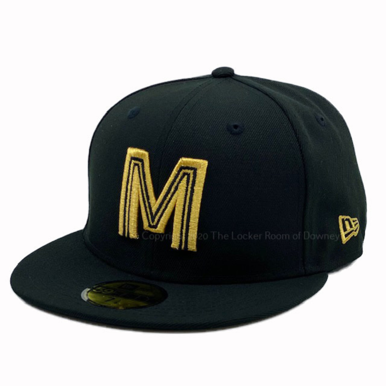 New Era Mexico Serie Del Caribe M Black Gold 59FIFTY Fitted 8