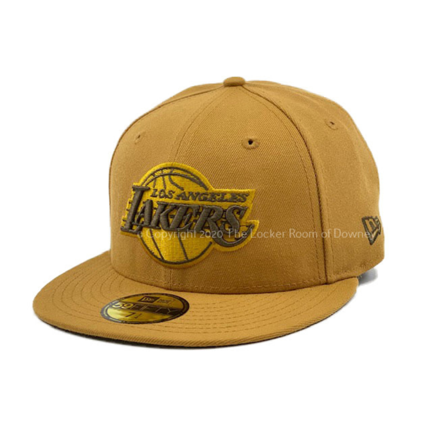 New Era Lakers Tan Trophy Brown UV