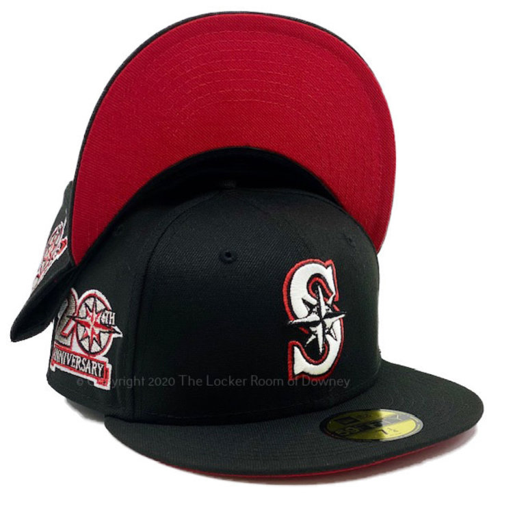 New Era Mariners Black S 20th Red UV
