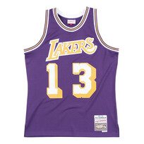 Mitchell and Ness LA Lakers Men's Mitchell & Ness 1971-72 Wilt Chamberlain #13 Replica Swingman Jersey Purple
