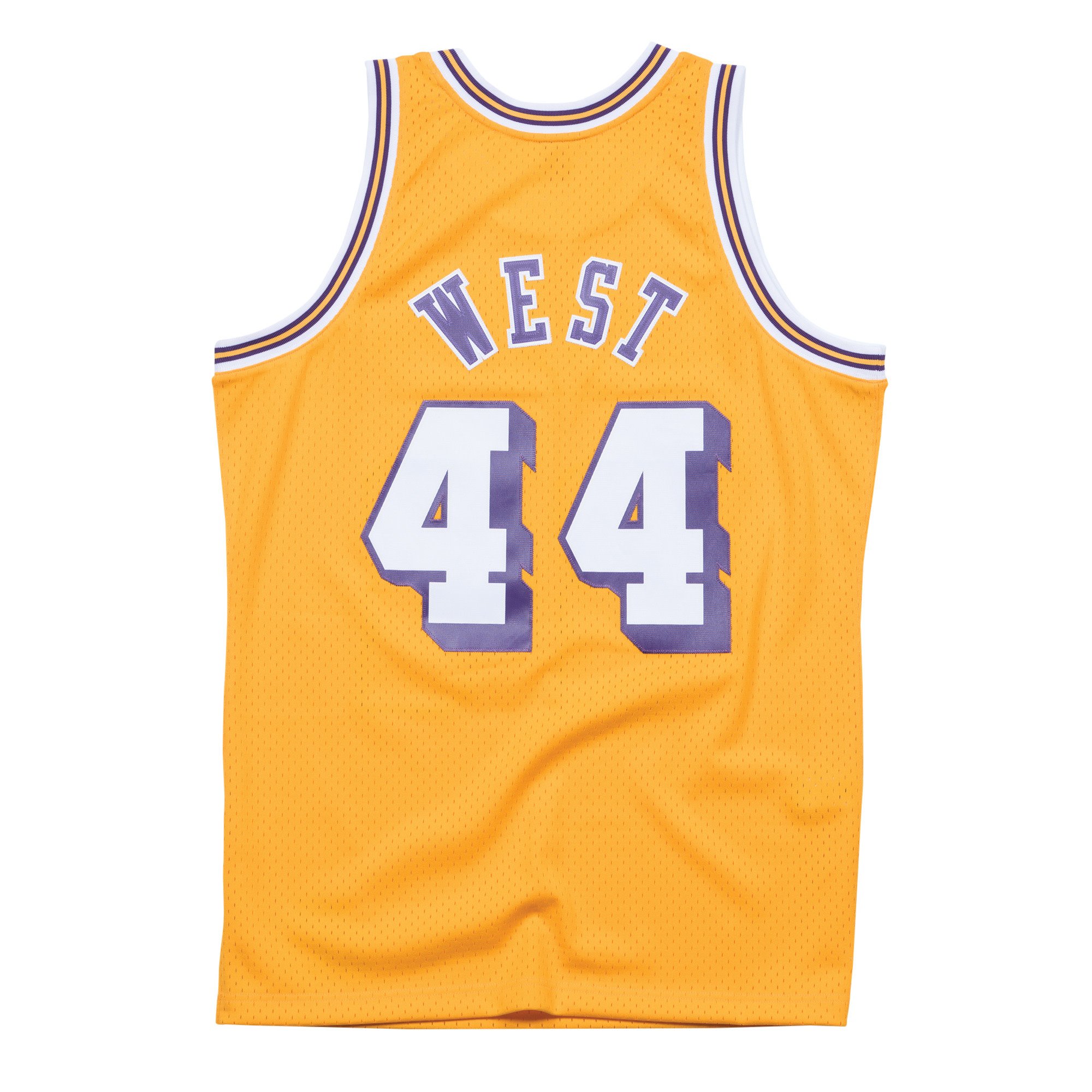 LA Lakers Men's M&N 75th Silver Anniversary Jerry West #44 Swingman Jersey  - The Locker Room of Downey