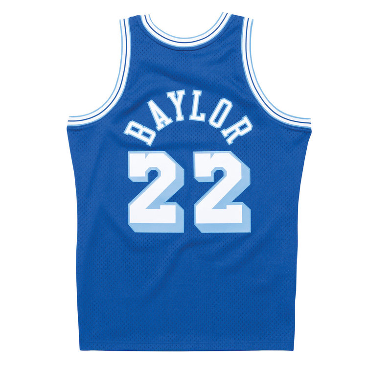 Mitchell and Ness LA Lakers Men's Mitchell & Ness 1960-61 Elgin Baylor #22 Replica Swingman Jersey Royal