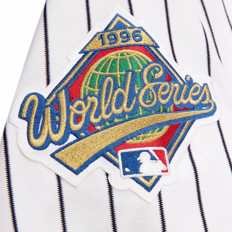 Mitchell and Ness New York Yankees Men's M&N Authentic 1996 Derek Jeter #2 Jersey White