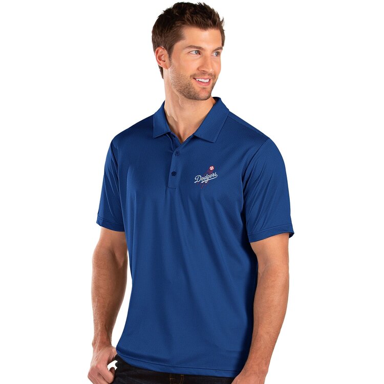 Antigua LA Dodgers M Balance DryMelt Polo