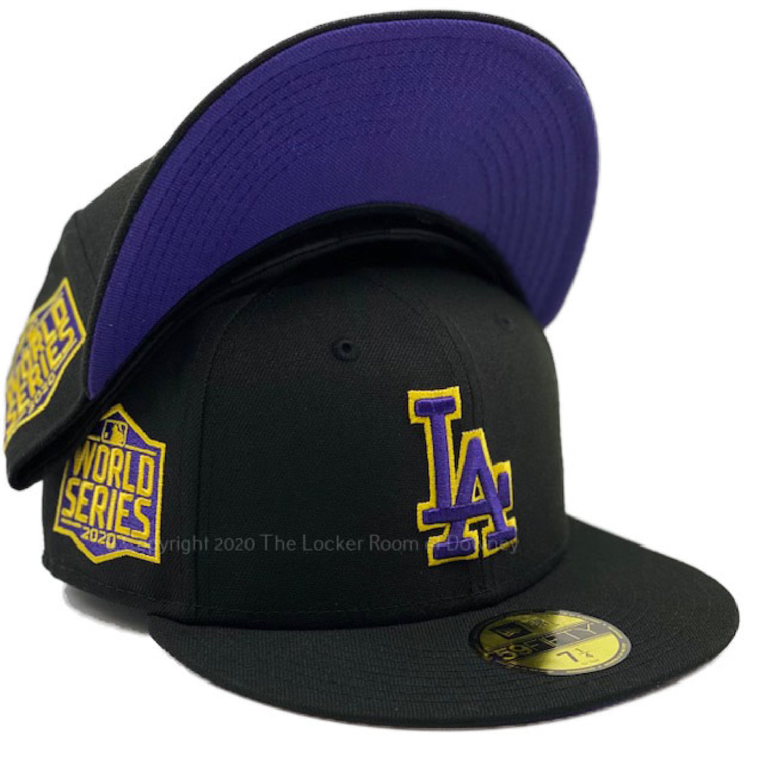 Purple Los Angeles Dodgers 1st World Series New Era Fitted Hat