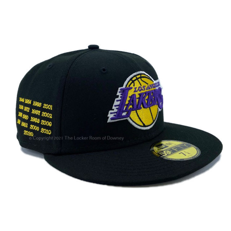 New Era Lakers Black Years Purple UV