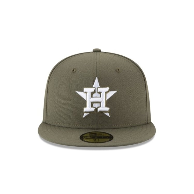 New Era Houston Astros Olive Gray UV