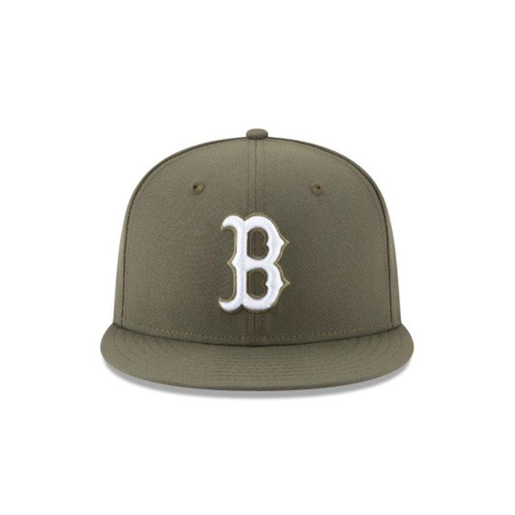 New Era Boston Red Sox Olive Gray UV