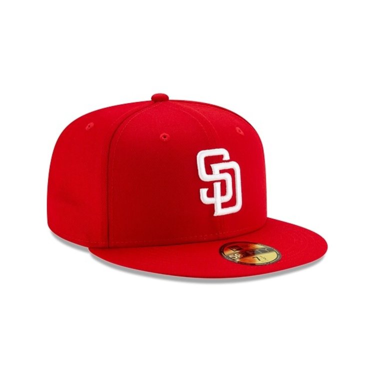 New Era San Diego Padres Red Gray UV