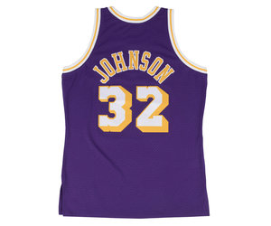 Mitchell & Ness NBA Los Angeles Lakers Magic Johnson Purple 1984