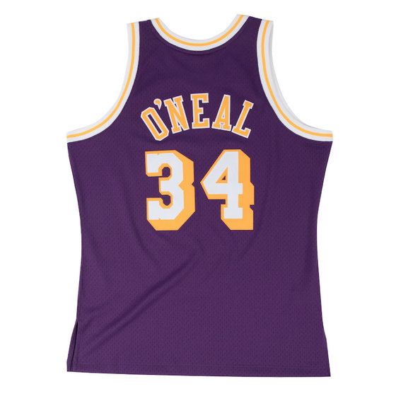 Men's Mitchell & Ness Lamar Odom Gold Los Angeles Lakers Hardwood