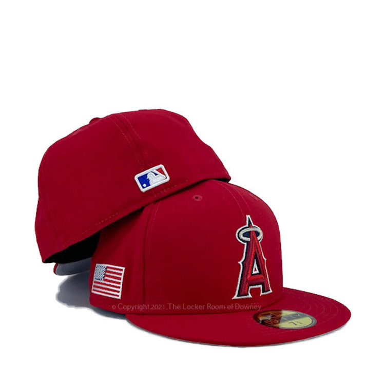 New Era Angels Red USA Patch