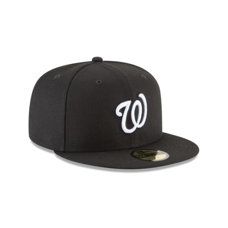 New Era Washington Black White Gray UV