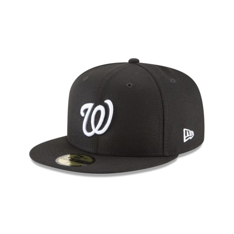 New Era Washington Black White Gray UV