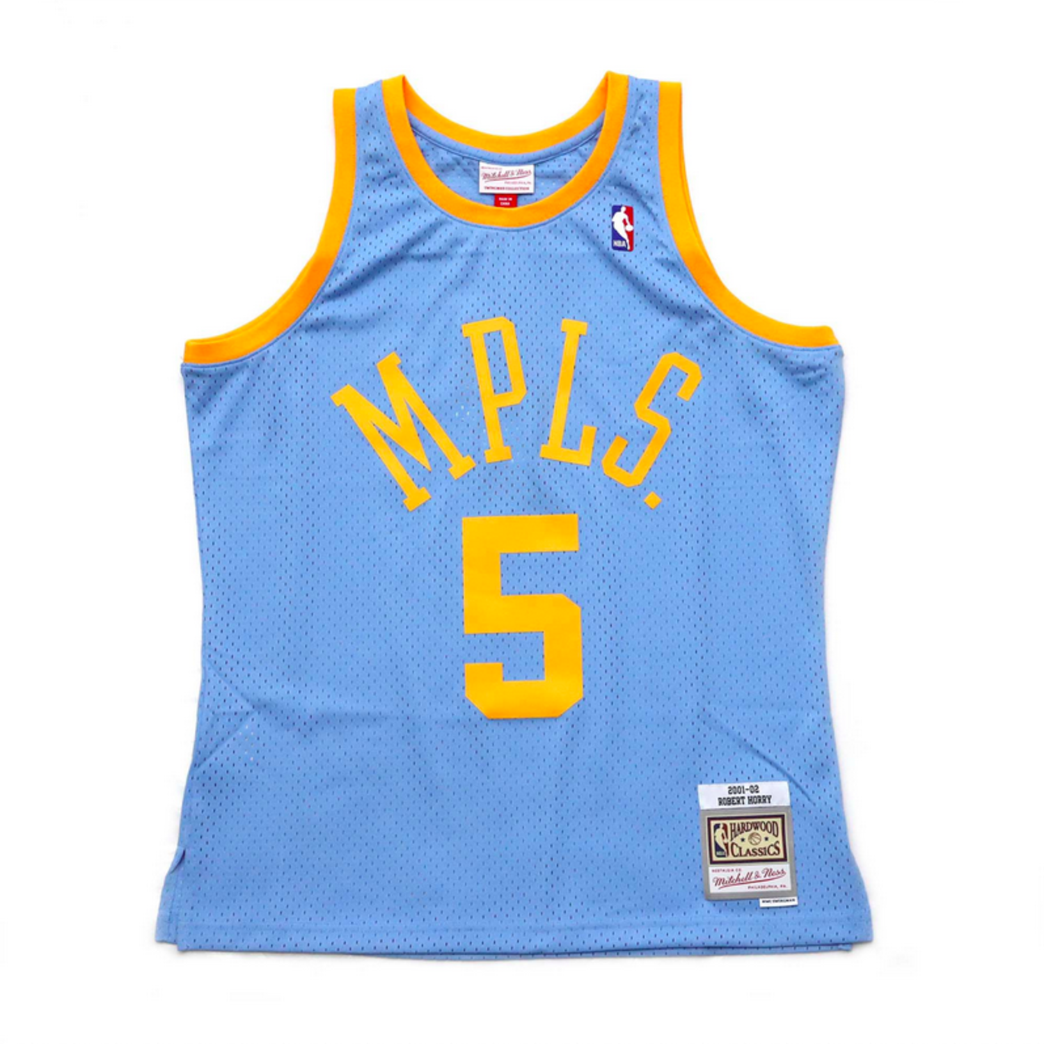 LA Lakers Men's Mitchell & Ness 2001-2002 Robert Horry #5 Replica