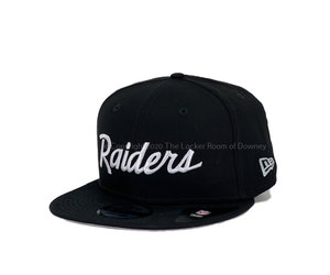 Las Vegas Raiders Script 950 Black - The Locker Room of Downey