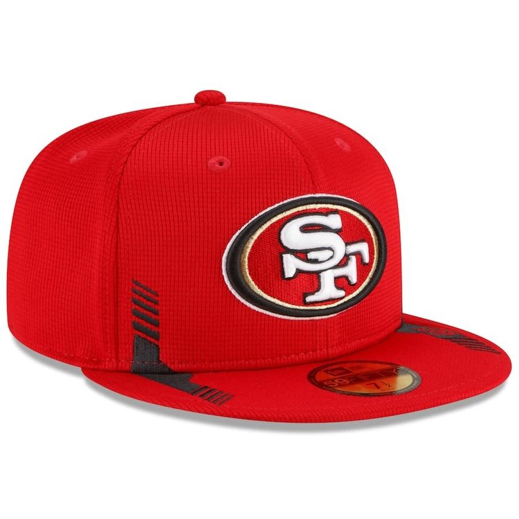 New Era SF 49ers 2021 NFL Sideline Home Red