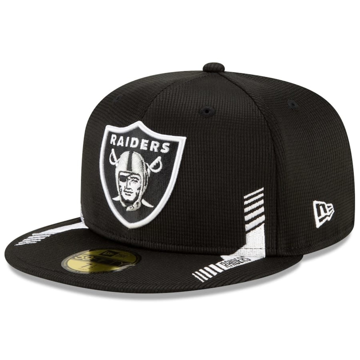 Las Vegas Raiders 2021 NFL Sideline Home Black - The Locker Room of Downey