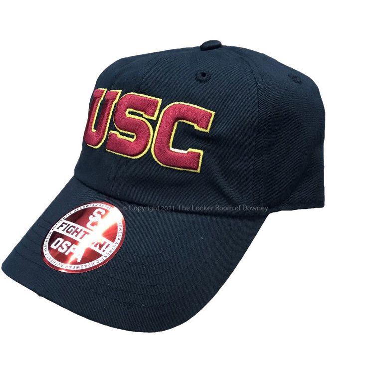 DCM NCAA USC Trojans USC Block Slouch Black