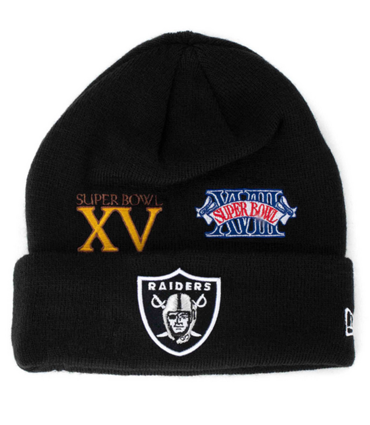 New Era Las Vegas Raiders Champions Cuffed Knit