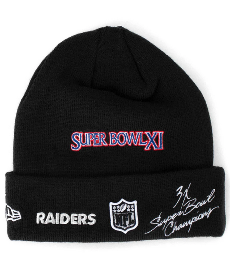 New Era Las Vegas Raiders Champions Cuffed Knit