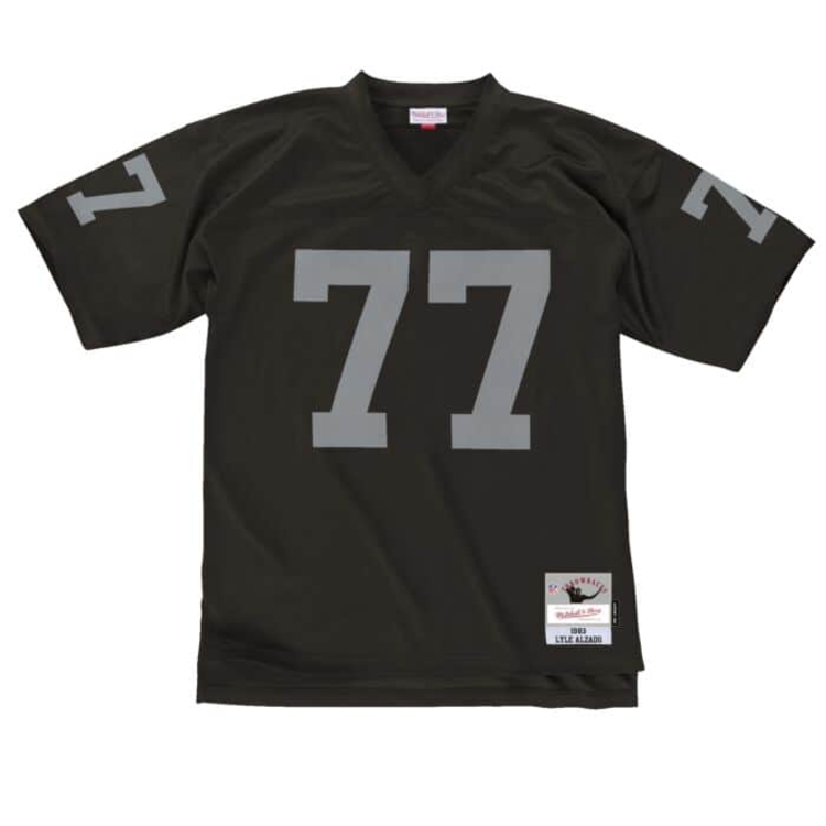 Mitchell and Ness NFL Raiders Men's Mitchell & Ness 1983 Lyle Alzado #77 Jersey Black