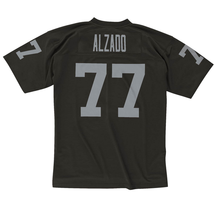 Mitchell and Ness NFL Raiders Men's Mitchell & Ness 1983 Lyle Alzado #77 Jersey Black