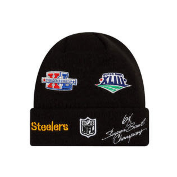 New Era Pittsburgh Steelers Champions Cuffed Knit