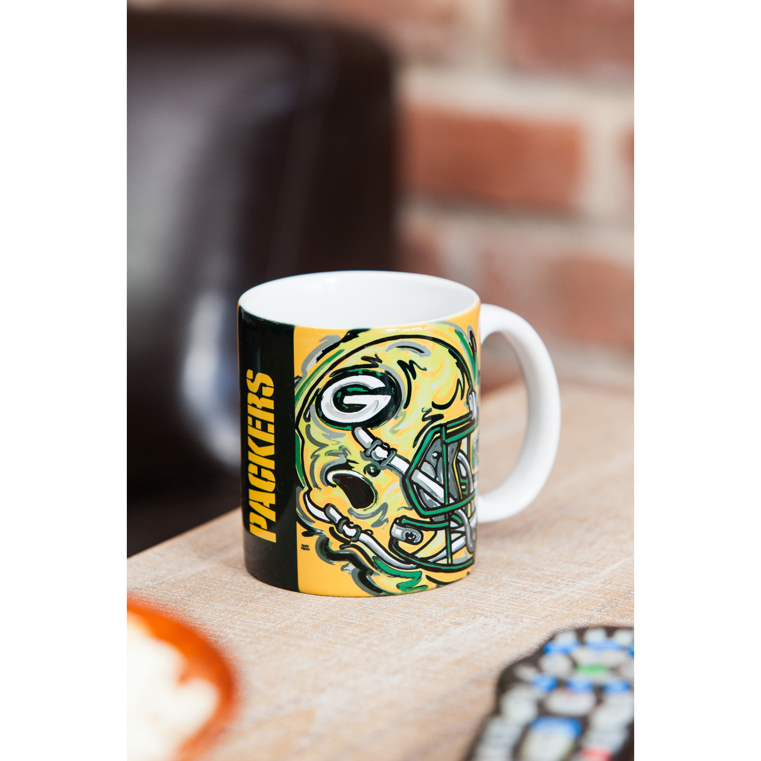 NFL Greenbay Packers 11oz Mug Justin Patten - The Locker Room of Downey