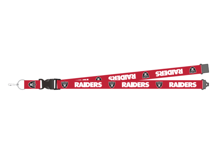 Aminco Team Lanyard - NFL Raiders Red