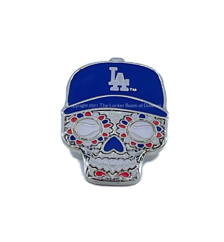 dodgers skull cap