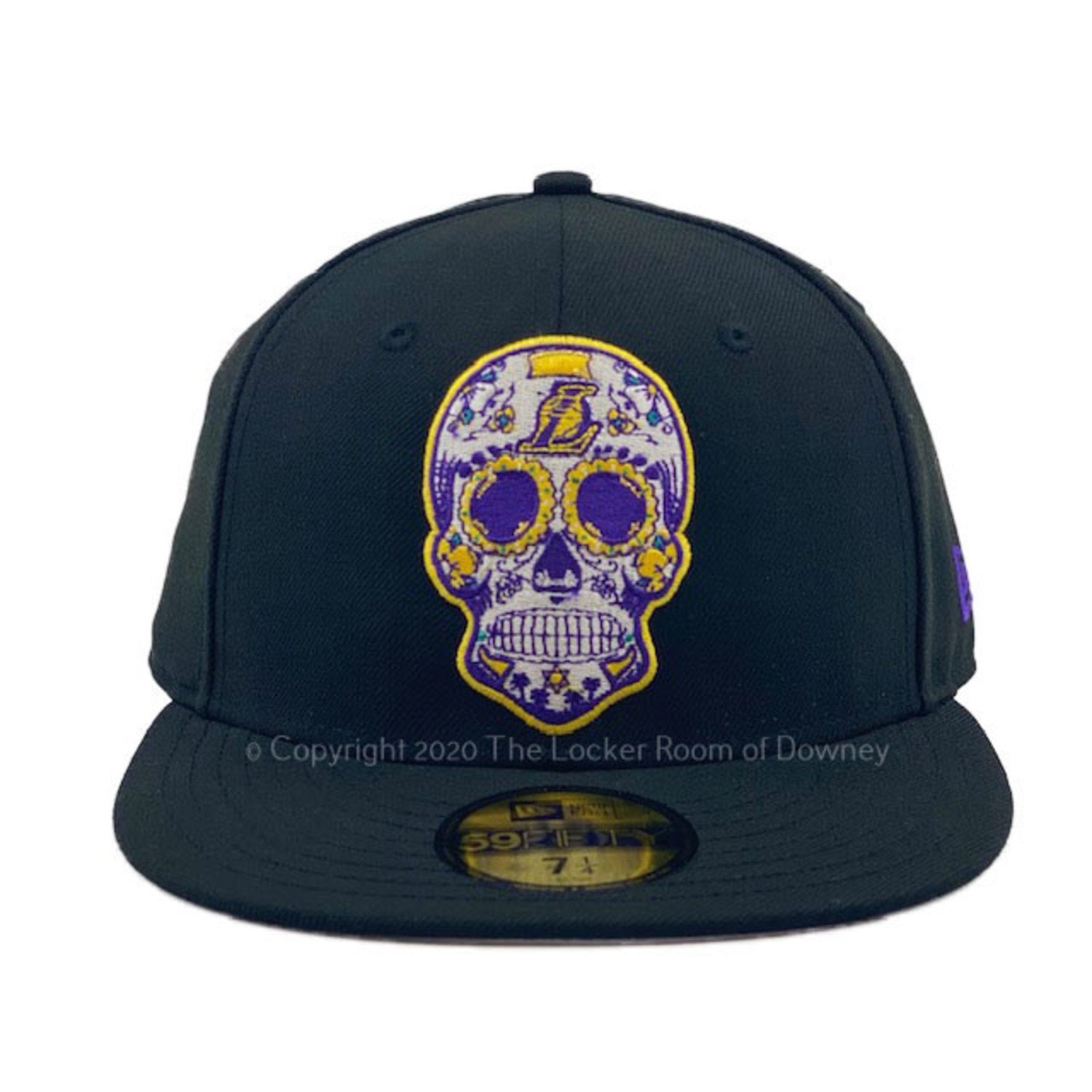 Los Angeles Lakers Dead Skull In Back 2D Trending Leather Jacket