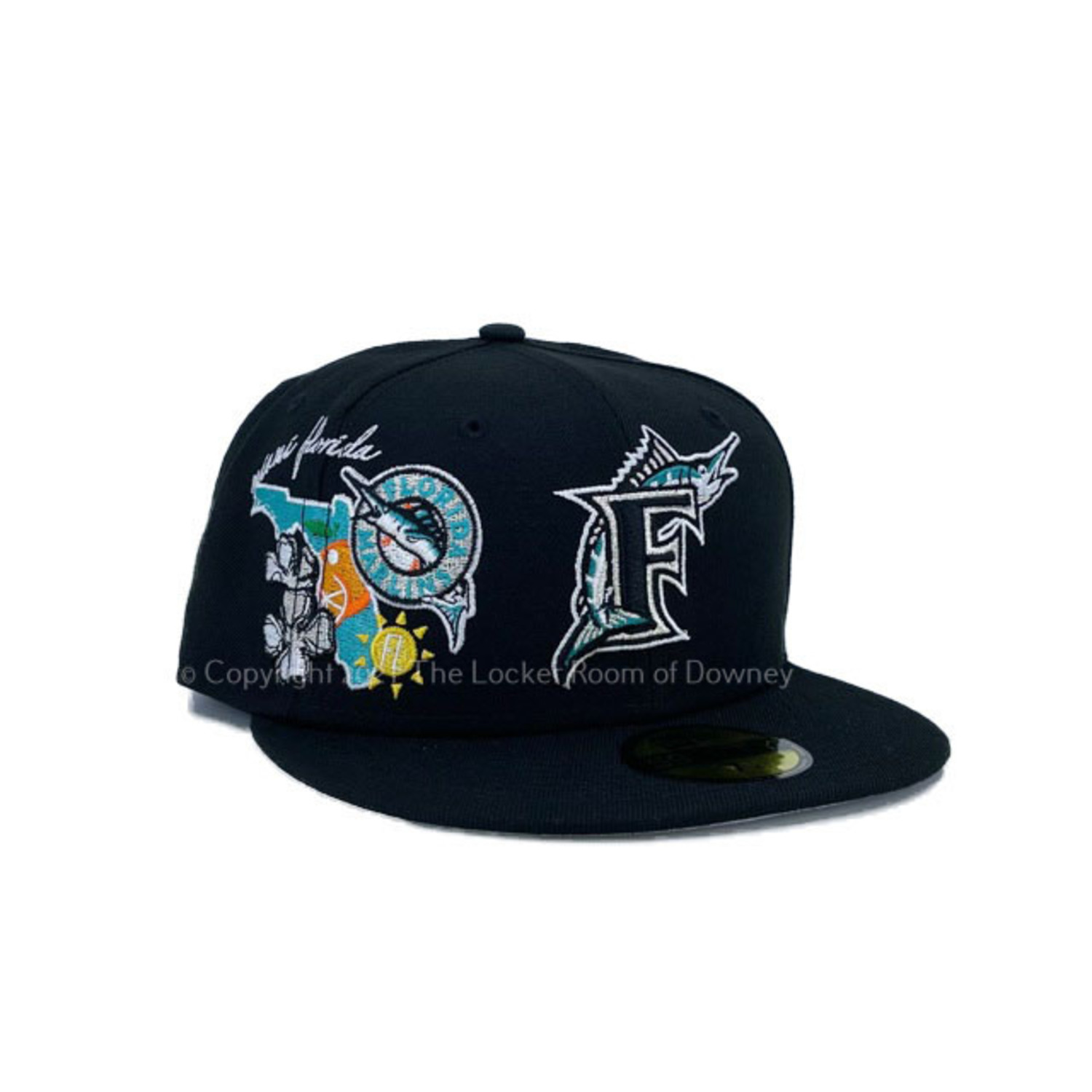 New Era Florida Marlins City Cap 7 7/8