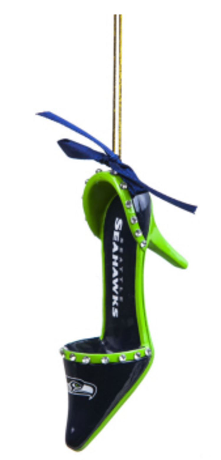 Evergreen NFL Seattle Seahawks Team Shoe Ornament