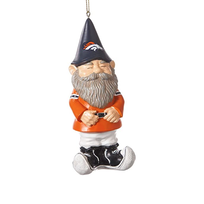 Evergreen NFL Denver Broncos Gnome Ornament