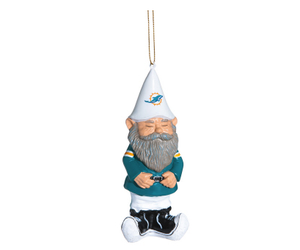 Evergreen NFL Miami Dolphins Gnome Ornament