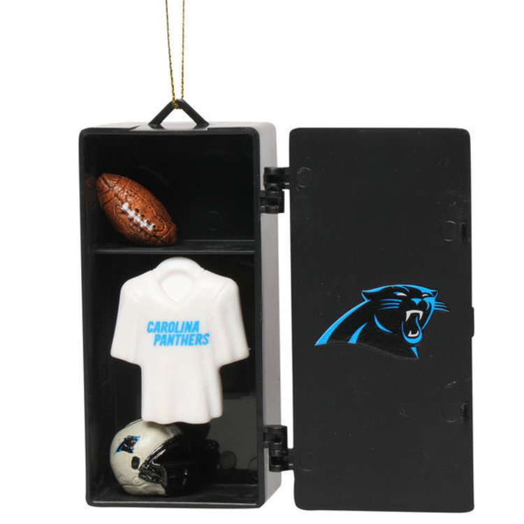 Evergreen NFL Carolina Panthers Team Locker Ornament