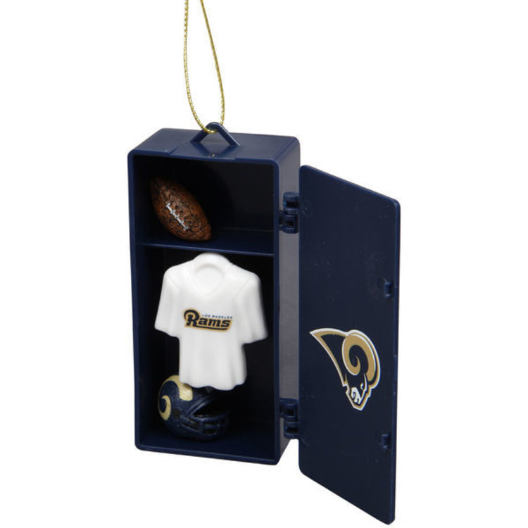 Evergreen NFL Los Angeles Rams Team Ornament Locker