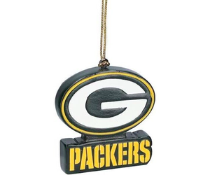 Team Sports America 3OT3811MAS Green Bay Packers Mascot Ornament