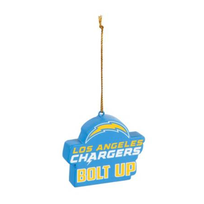 Evergreen Mascot Statue Ornament NFL Los Angeles Chargers