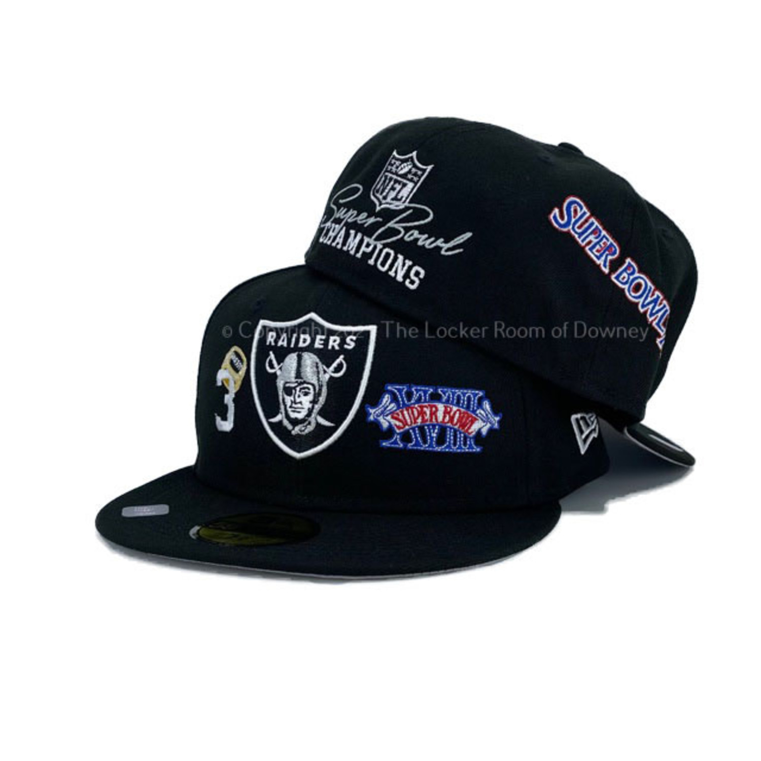 New Era 5950 Raiders Super Bowl Hat – Denim Exchange USA