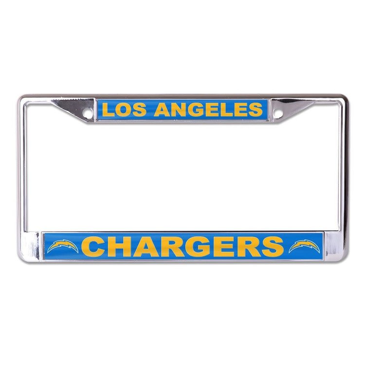 Wincraft Chargers Wincraft Chrome License Plate Frame