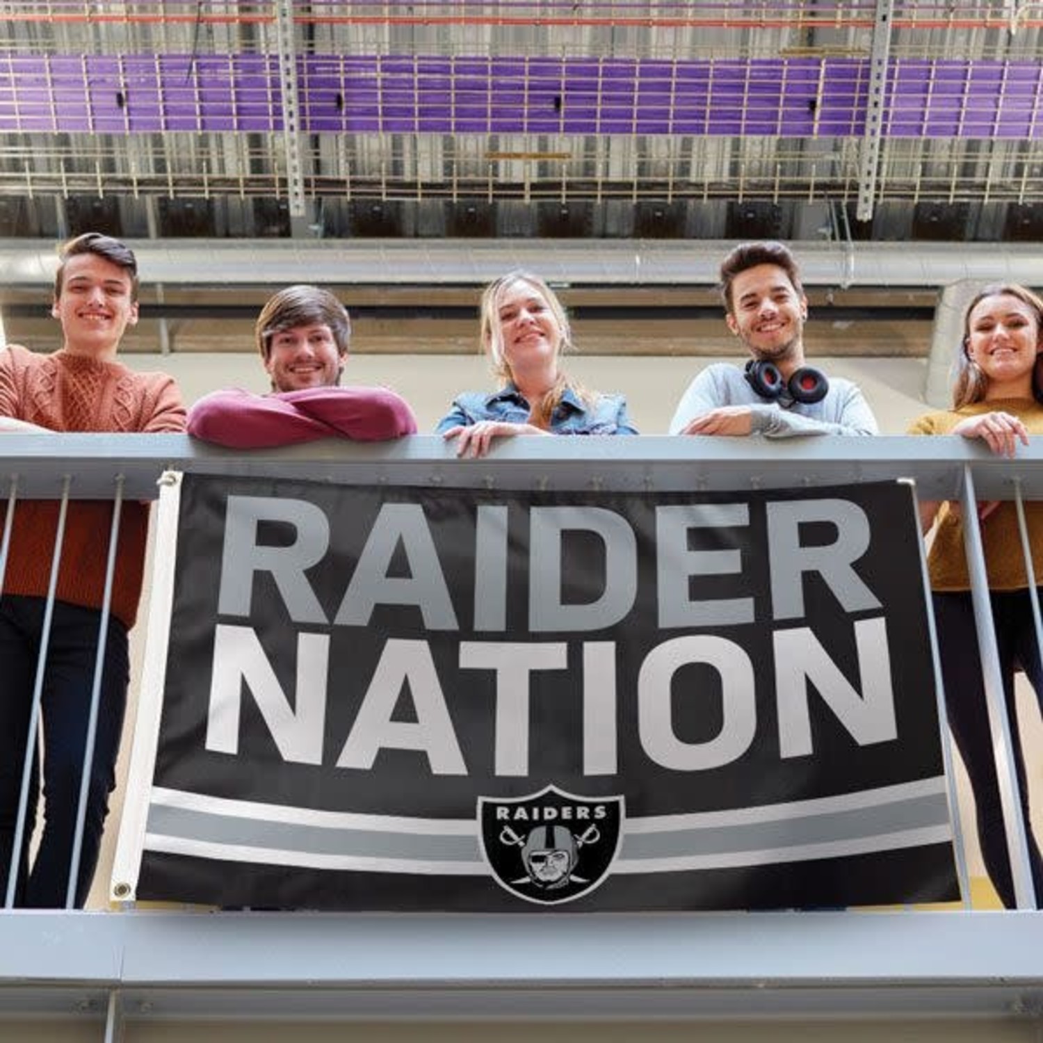 Wincraft NFL Raider Nation Deluxe 3'x5' Flag