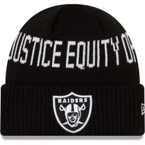 New Era NFL 2021 Social Justice Knit - Raiders