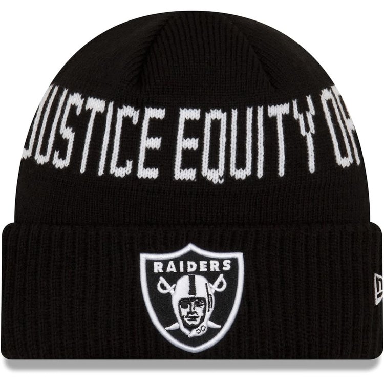 New Era NFL 2021 Social Justice Knit - Raiders
