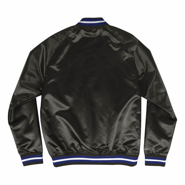 Mitchell and Ness LA Dodgers M&N Lightweight Satin Jacket Black