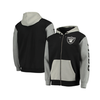 Mitchell and Ness Raiders Mitchell & Ness Color Blocked Full-Zip Fleece Hoodie